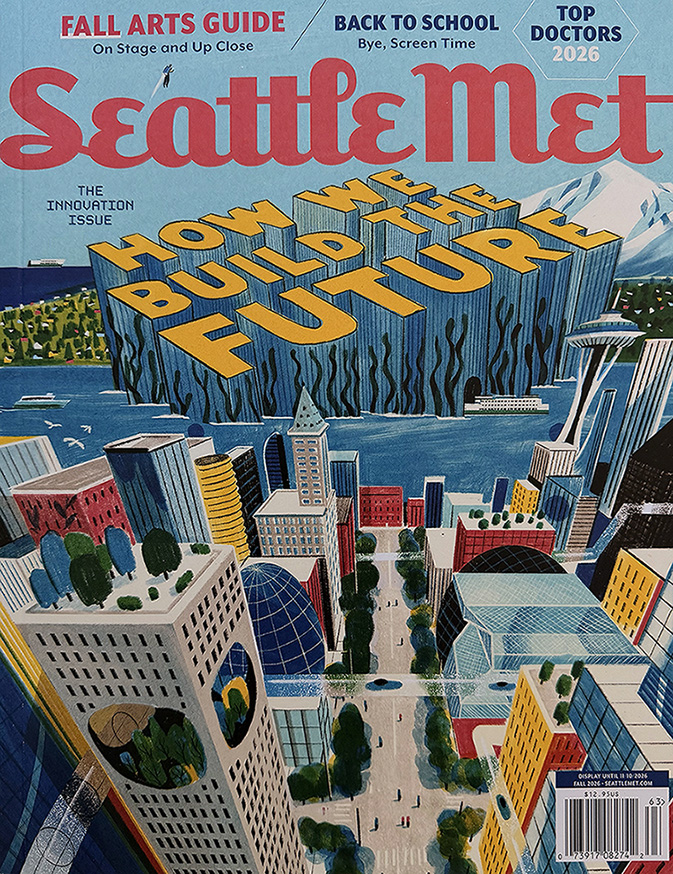 Seattle Met Magazine 2026 Top Doc cover Seattle Met Magazine 2026 Top Doc cover