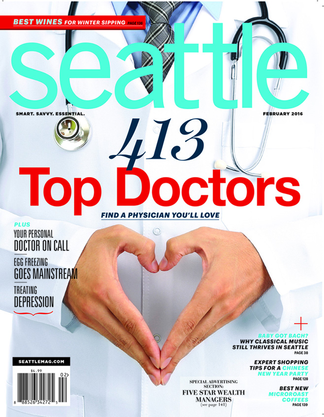 Thomas Lamperti Seattle Magazine Top Doctor 2016 cover