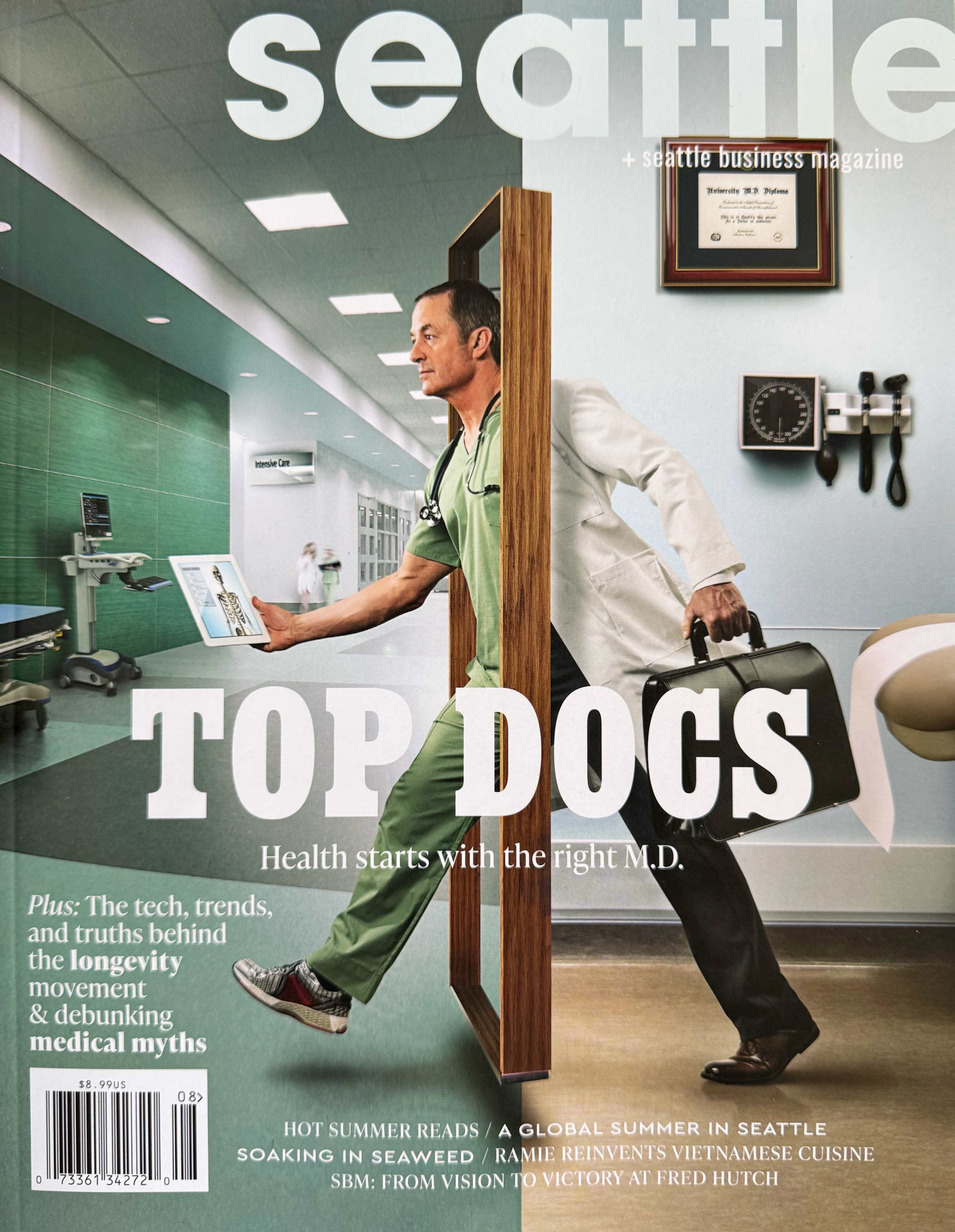 Seattle Magazine Top Doc Cover 2025